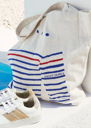 STRIPED TOTE BAG