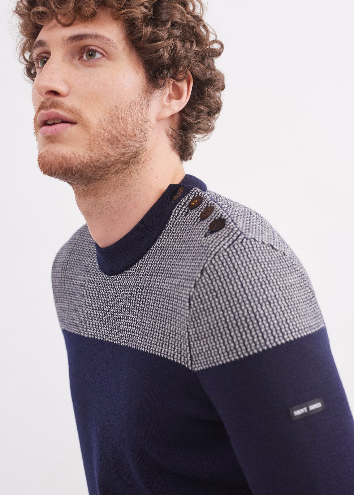 Dinan bicolour sailor jumper