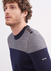 Dinan bicolour sailor jumper